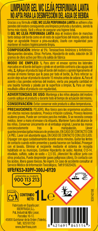 Gel WC Lanta 1l lej&iacute;a