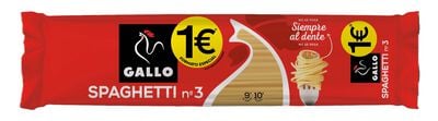 Espaguetis Nº3 Gallo 400g