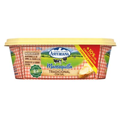 Mantequilla Asturiana 250g con sal