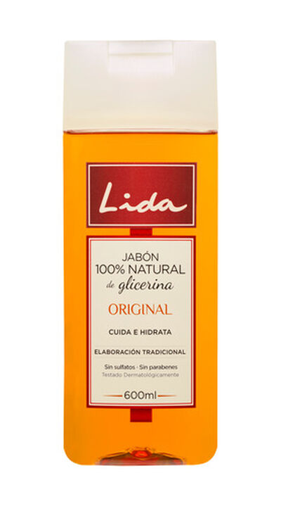 Jabón líquido Lida 600ml de glicerina 100% natural