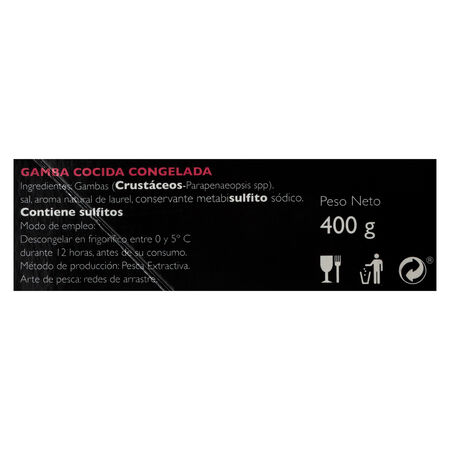 Gamba cocida Langus 400g 40-48 piezas