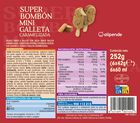 Helado mini bomb&oacute;n galleta Lotus Alipende 6 unid