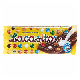 Chocolate con leche y Lacasitos 100g
