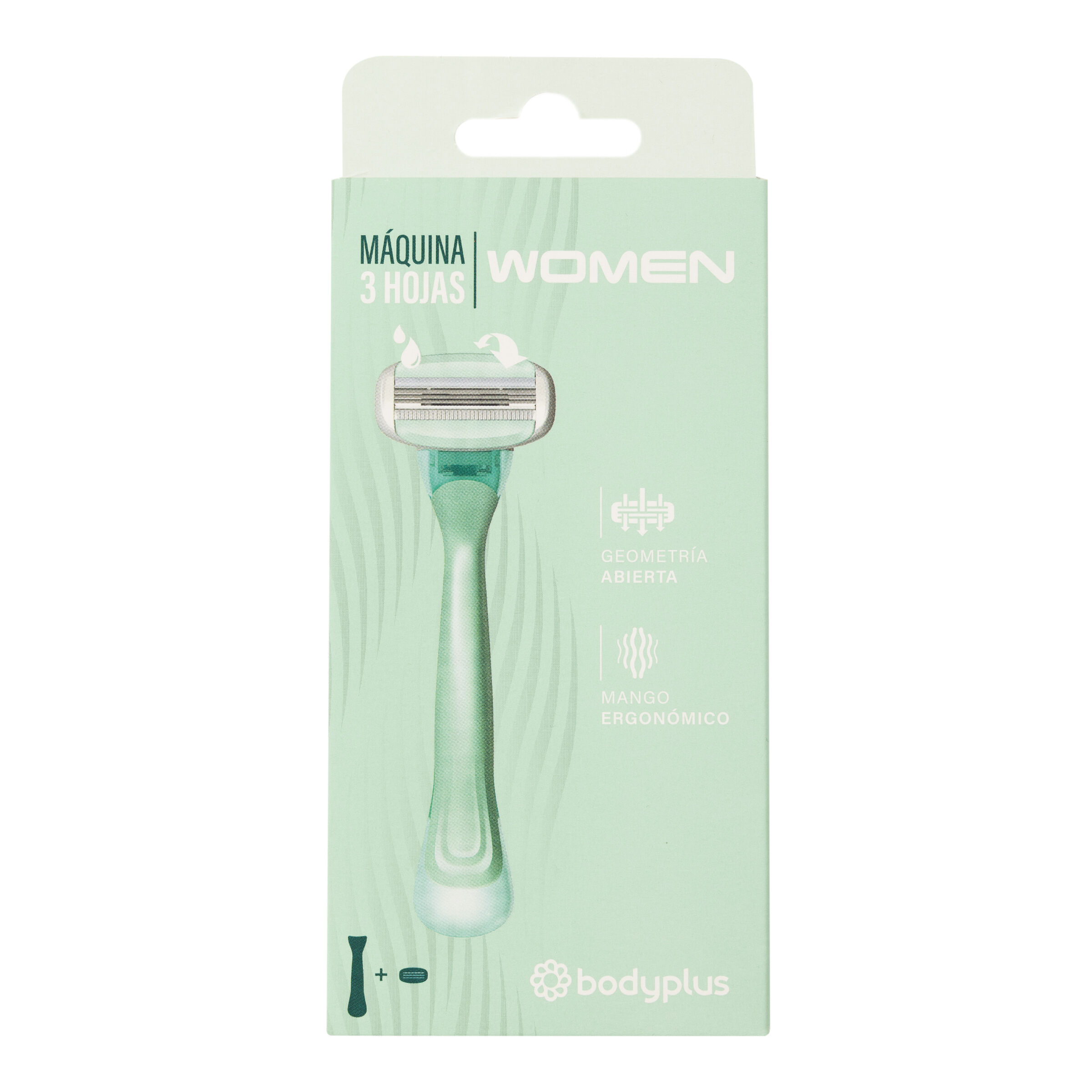Sistema Depilación Aparato 3Hojas Bodyplus