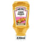 Salsa con curry y mango Heinz 220ml