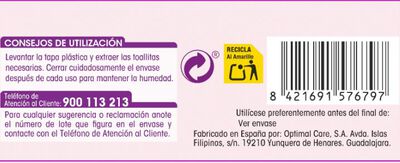 Toallitas Bodyplus 24 uds &iacute;ntimas