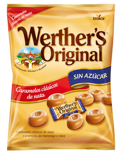 Caramelos Toffee Original Classic sin azúcar Werther&acute;s 90g