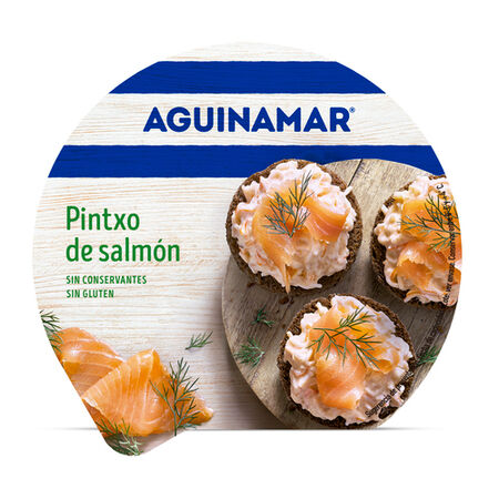 Pintxo Aguinamar Salmón ahumado 180g