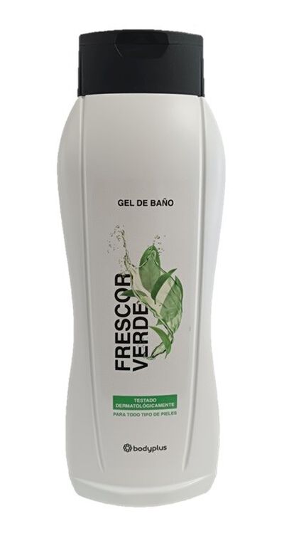 Gel de ba&ntilde;o Bodyplus 1l frescor verde