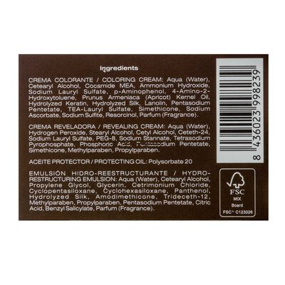 Tinte de cabello Alc&aacute;ntara Brilliant Color n&ordm; c1 cobre intenso