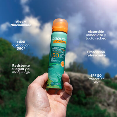 Protector solar facial Babaria 75 ml FP50 Adventure