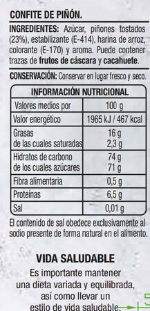 Pi&ntilde;ones Alipende 100g