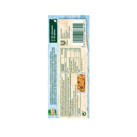 Caldo en pastillas pescado sin gluten Knorr 12u
