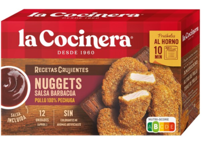 LA COCINERA Nuggets amb salsa barbacoa 350 g
