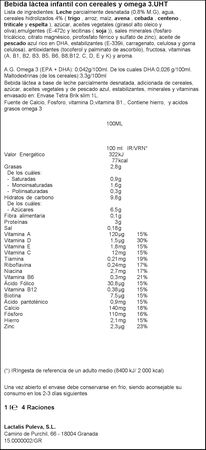 Bebida l&aacute;ctea Puleva max crecimiento desarrollo 1l cereales