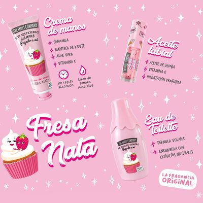 Estuche de colonia fresa nata The Fruit Company