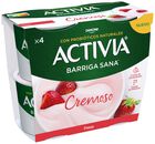 B&iacute;fidus Activia cremoso pack 4 fresa