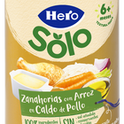 Tarro Hero Solo zanahoria-arroz en caldo 235g