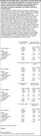 Bombones Prestige Ferrero caja de 28 bombones