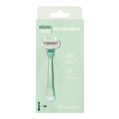 Sistema Depilaci&oacute;n Aparato 3Hojas Bodyplus