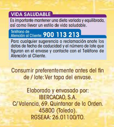 Cacao soluble sin gluten Alipende 900g