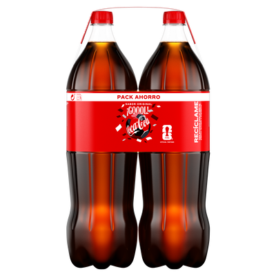 Refresco cola Coca-Cola Sabor Original 2l pack 2 botella