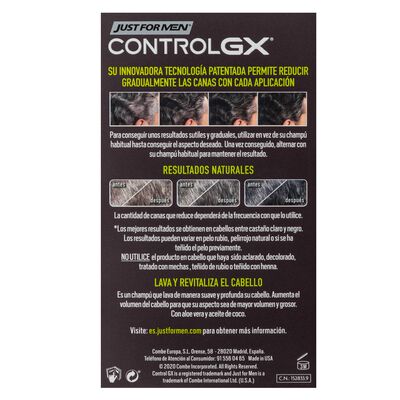 Champú control gx 118ml reductor de canas para cualquier tono