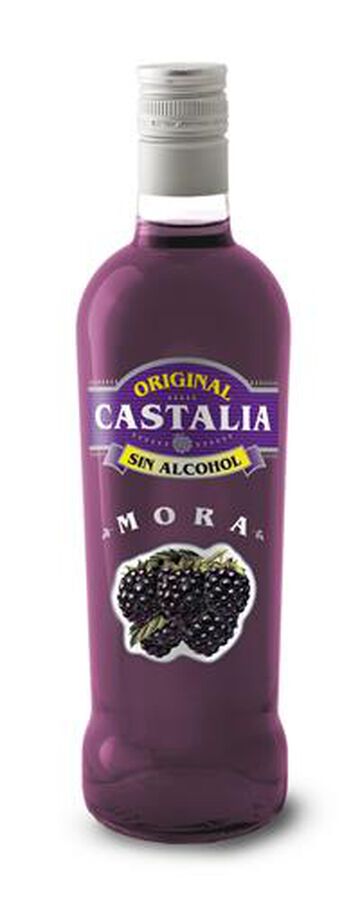 Licor sin alcohol Castalia 70cl mora