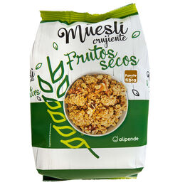 Muesli crujiente Alipende 500g con frutos secos