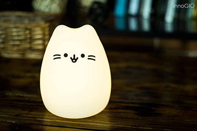 Muñeco silicona con luz Gio kitty
