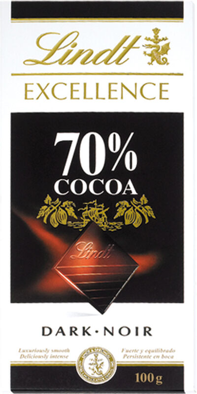 LINDT EXCELLENCE Xocolata negra 70% 100 g