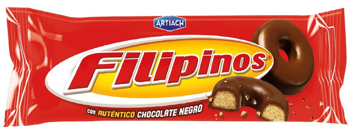 Galletas de chocolate negro Filipinos 75g