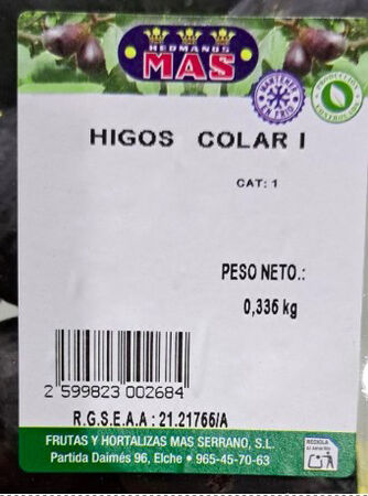 Higo bandeja