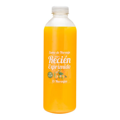 Zumo de naranja sin pulpa 100% exprimido La Huerta 1l