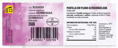 Puntilla sin pluma 350g