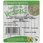 Surtido variado de verduras bandeja 600g aproximadamente