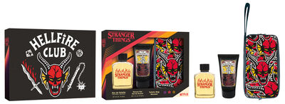 Estuche de colonia Stranger Things EDT + GEL + NECESER