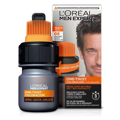 Coloración cabello men expert L'Oréal nº05 castaño claro