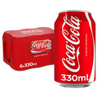 Refresco Coca-Cola Sabor Original 33cl pack lata P6