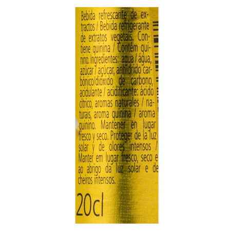 Tónica Schweppes botella 20cl lima