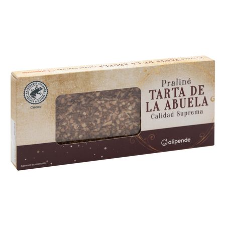Turrón praliné de tarta de la abuela Alipende 190g