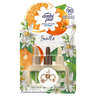 Ambientador eléctrico 3Volution Naranja y Neroli