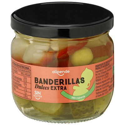 Banderillas dulces categoría extra Alipende 150g