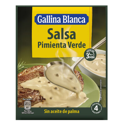 Salsa de pimienta verde Gallina Blanca 39g