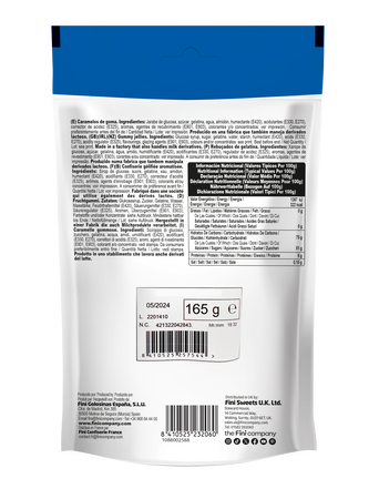 Golosinas sin gluten Fini 180g cinema mix brillo