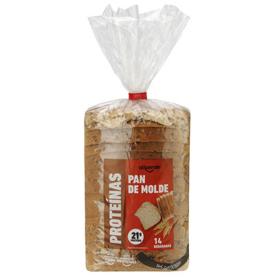 Pan de molde alto contenido en proteínas Alipende 400g