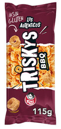 Snack maíz sin gluten BBQ Triskys 115g