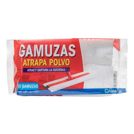 Gamuzas Lanta atrapapolvo 20 unidades de recambio