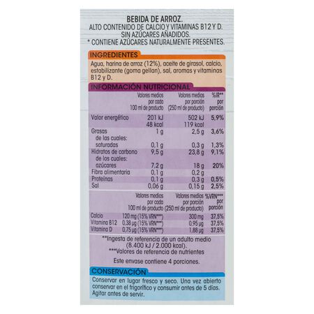 Bebida de arroz Alipende 1l