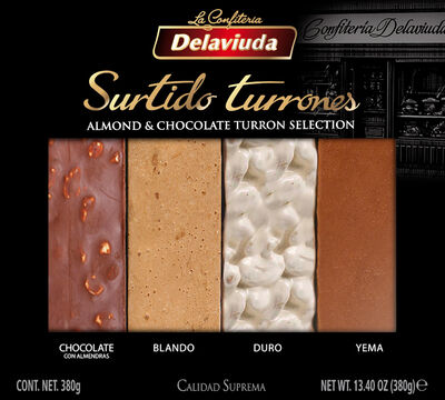 Turrones surtidos Delaviuda 380g